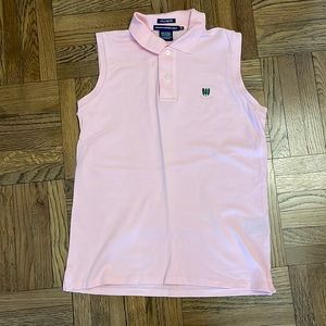 Sleeveless Classic Ralph Lauren Golf Polo with Pine Valley Golf Course Logo